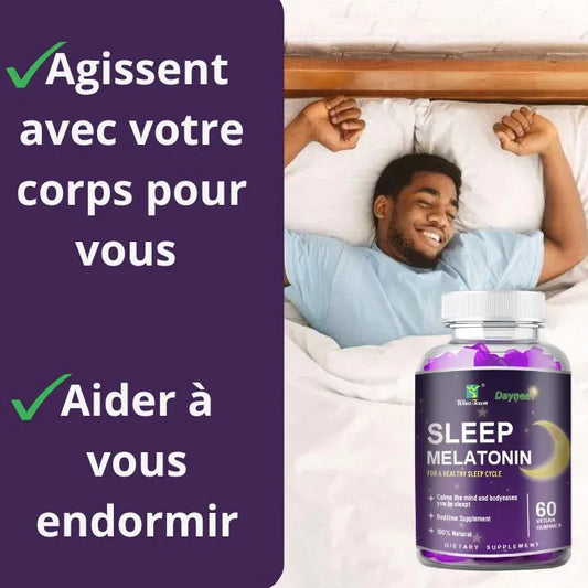 Booster de sommeil avec mélatonine
