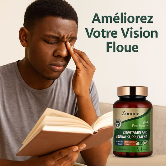 Supplément de vitamines et de lutéine pour la santé maculaire