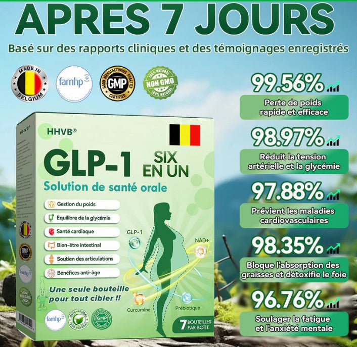 GLP-1 Six en Un : le secret pour mincir naturellement