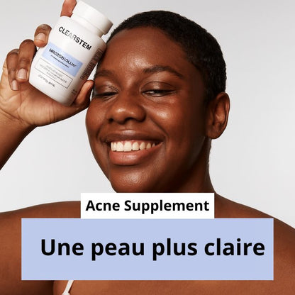 Complément hormonal contre l'acné