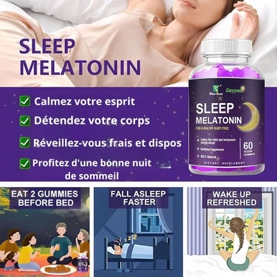 Booster de sommeil avec mélatonine