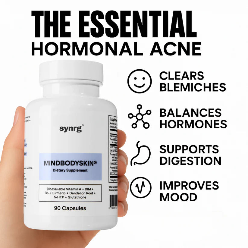 Complément hormonal contre l'acné