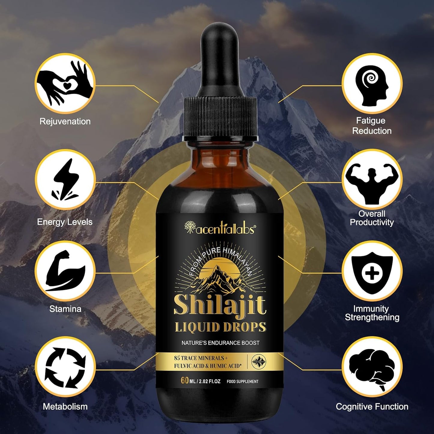 Shilajit – Énergie Pure & Endurance Naturelle