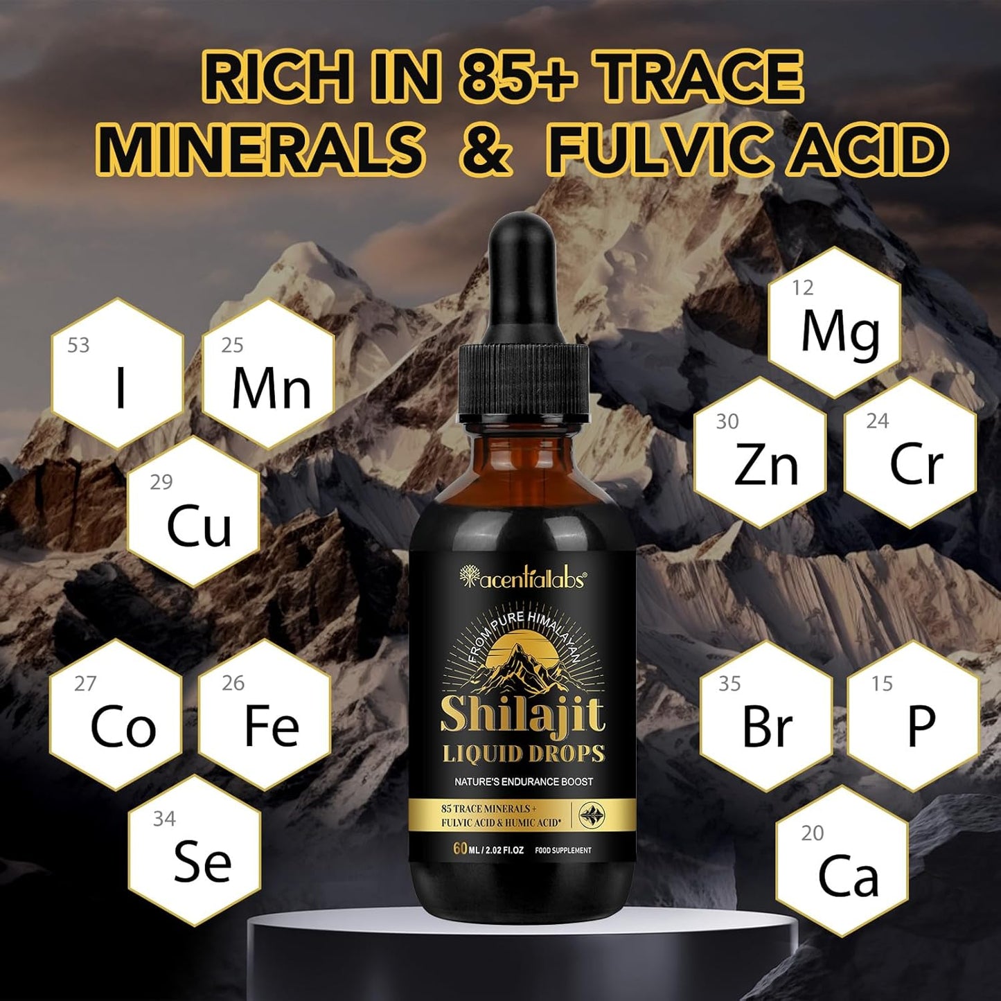 Shilajit – Énergie Pure & Endurance Naturelle