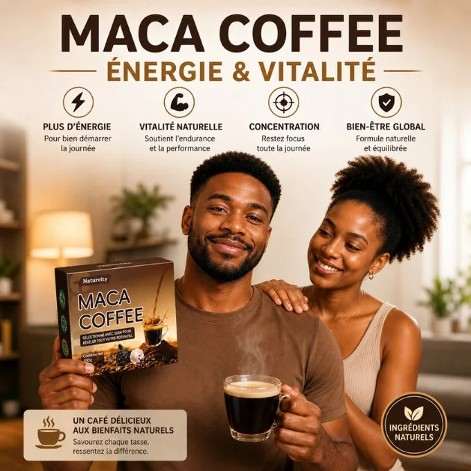 Café énergisant Maca pour hommes