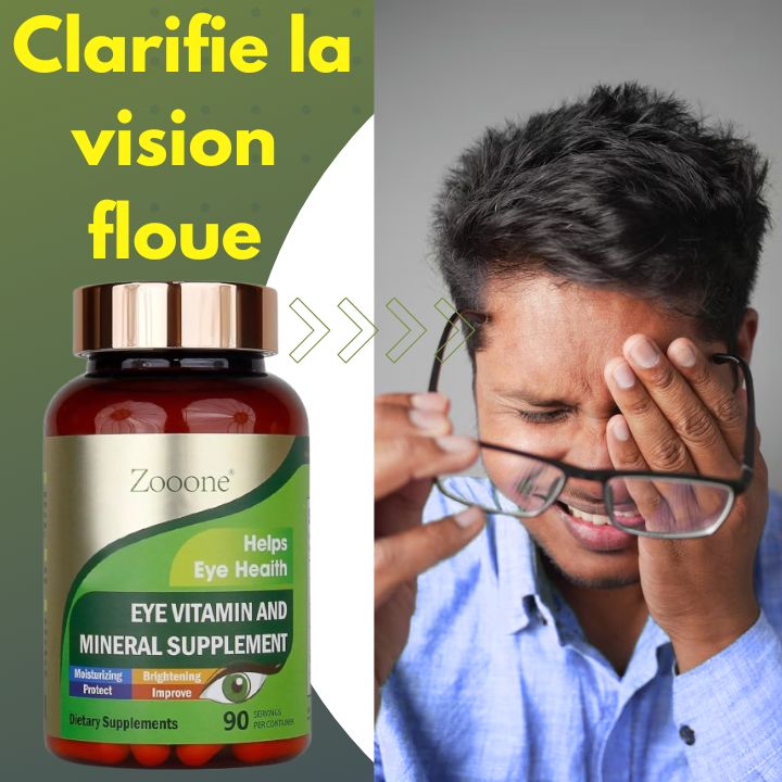 Supplément de vitamines et de lutéine pour la santé maculaire