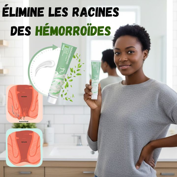 Crème à base de plantes pour hémorroïdes