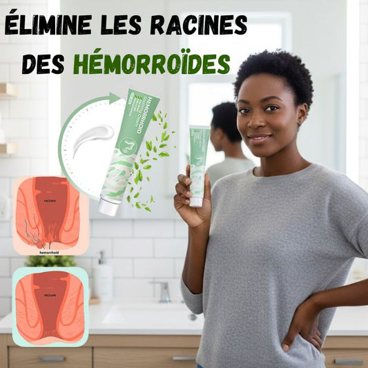 Crème à base de plantes pour hémorroïdes