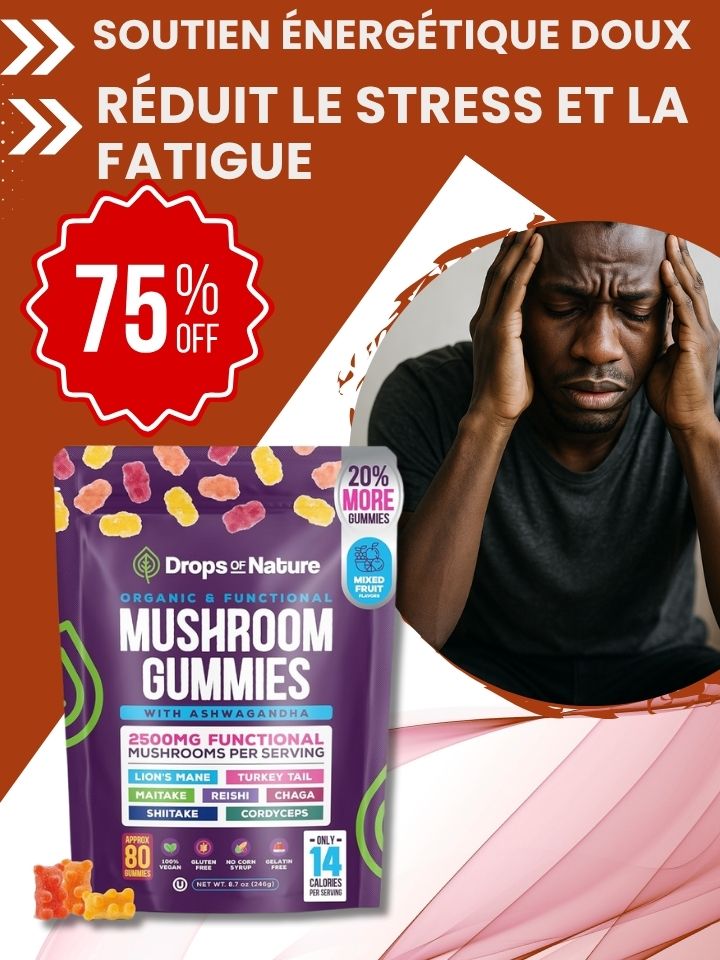 Complexe Fongique Naturel Énergie Naturelle & Vitalité Quotidienne