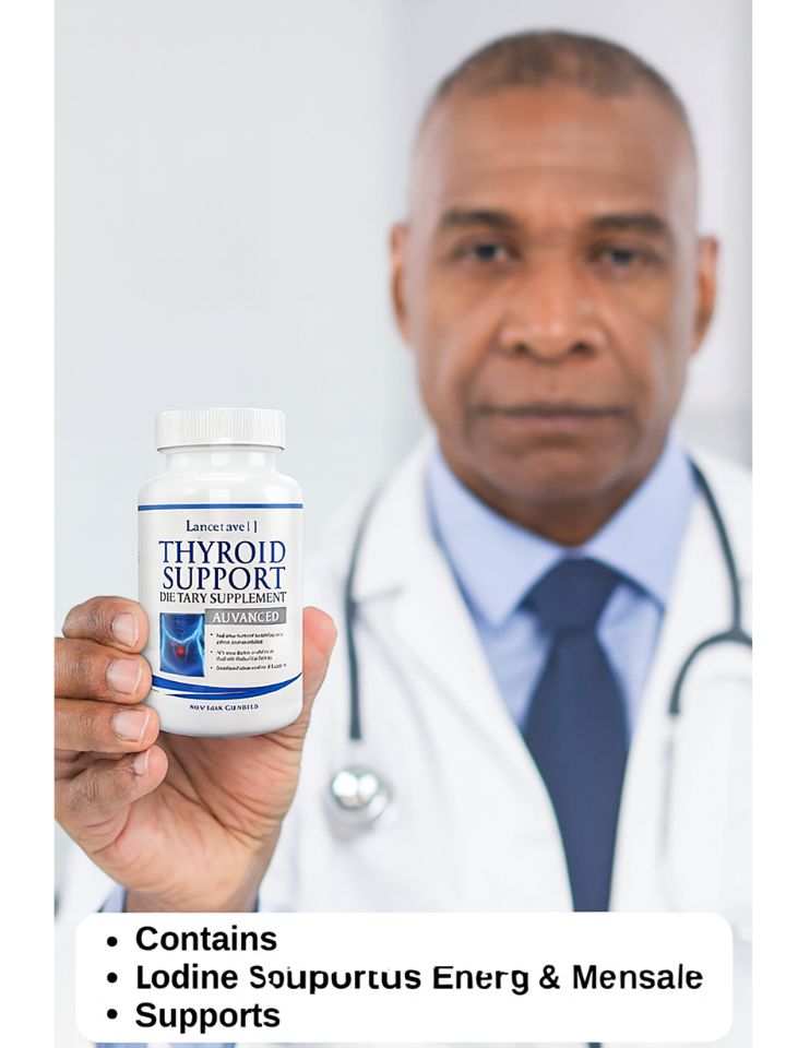 Supplément de soutien thyroïdien