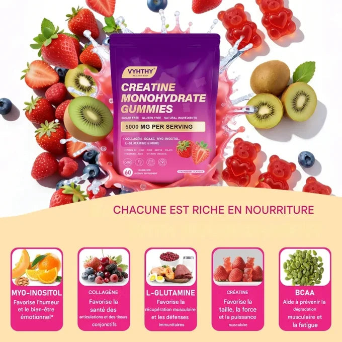 GUMMIES CREATINE MONOHYDRATE