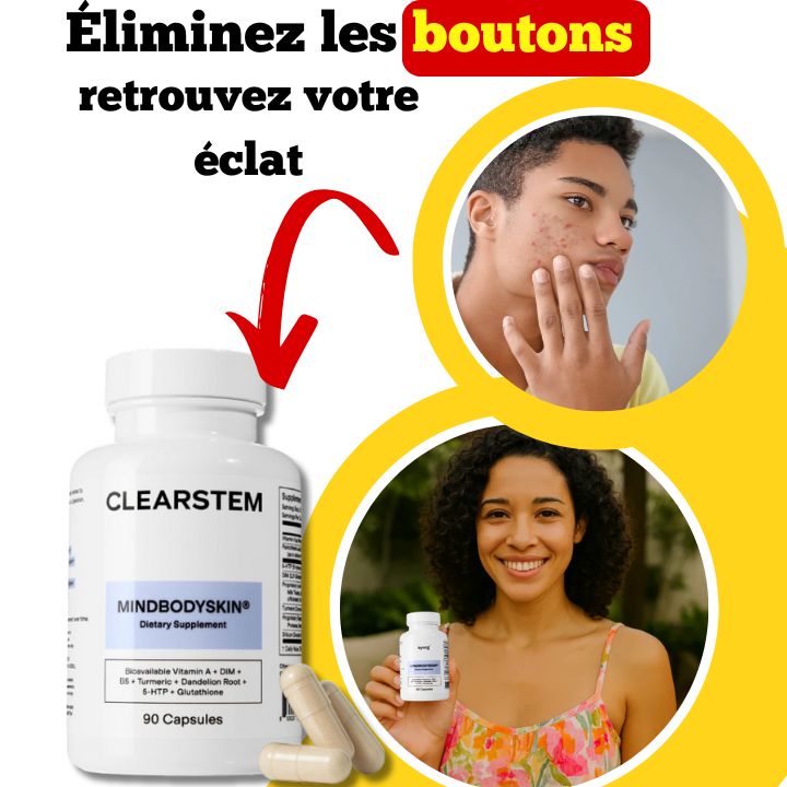 Complément hormonal contre l'acné