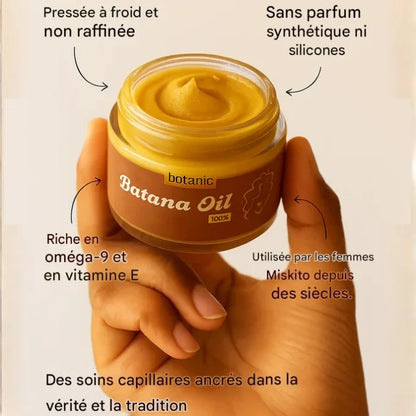 Batana Oil Crème cheveux forts brillants