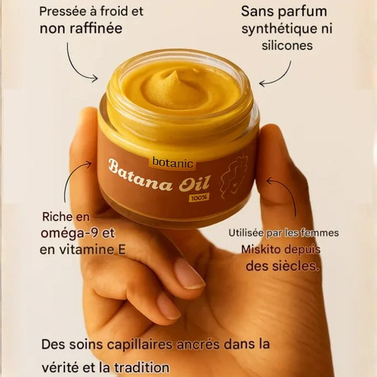 Batana Oil Crème cheveux forts brillants