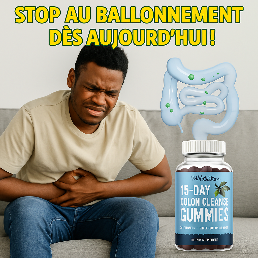 Détox et nettoyage du côlon - Élimine Toxines & Constipation KW