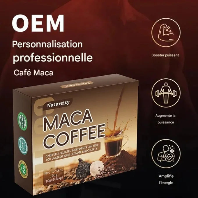 Café énergisant Maca pour hommes