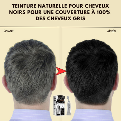 Coloration cheveux noire unisexe