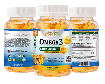 Omega 3 Extra – Pour un cœur et un cerveau en pleine santé