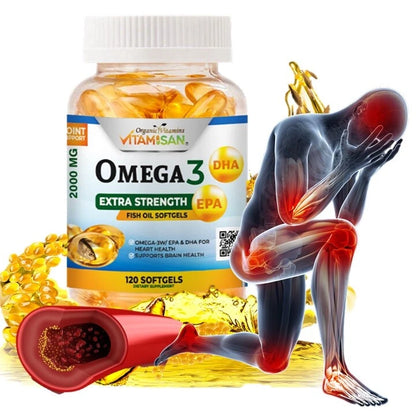 Omega 3 Extra – Pour un cœur et un cerveau en pleine santé